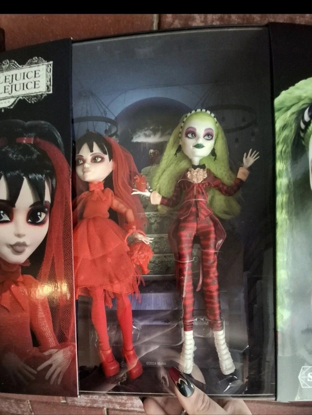 BEETLEJUICE Wedding 2 pack Lydia and Beetlejuice